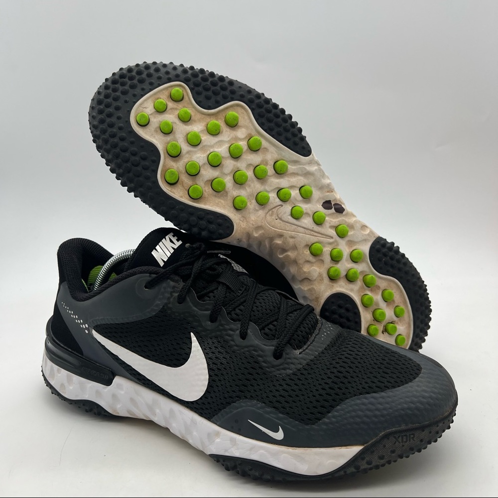 Nike Alpha Men’s Size 12 Huarache Elite 3 Turf Smoke Grey Black CK0748-003. - Picture 1 of 11